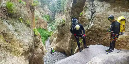 Barranquismo en Tenerife